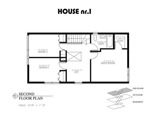 Cool 2 Bedroom House Plans With Open Floor Plan New Home Plans Design