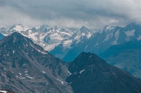 Premium Photo | Elbrus, mountains in summer. greater caucasus mountains ...