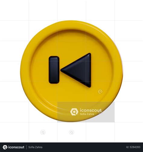 Premium Skip Button 3D Icon download in PNG, OBJ or Blend format