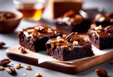 Recette de brownie aux noix de pécan caramélisées plaisir gourmand