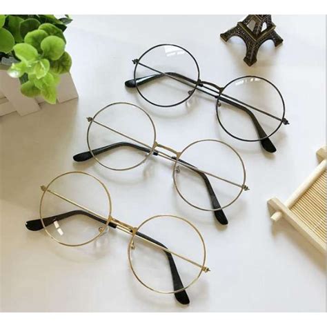 Hcm Nobita Glasses With Round Frame Latest Beautiful Model Shopee