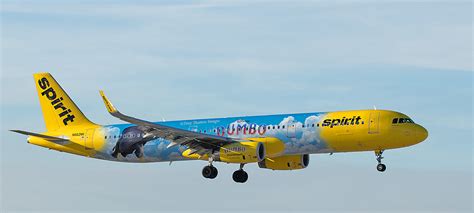 Spirit Airbus A321 With Dumbo Livery Tony Thomas Images