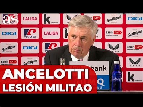 Lesi N Militao Ancelotti Preocupado Por La Lesi N De Militao