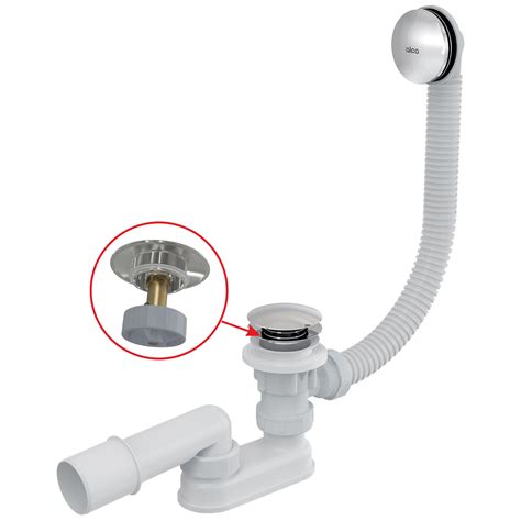 A504CKM - Bath CLICK/CLACK waste and trap, metal | Alcadrain s.r.o ...
