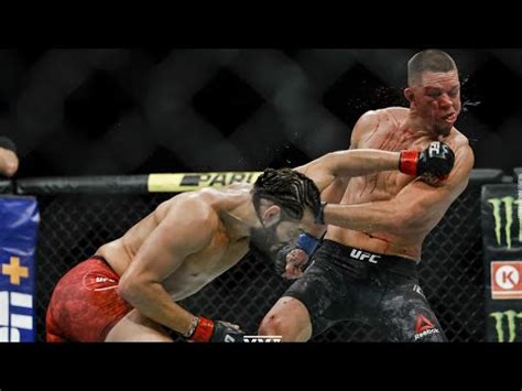 Nate Diaz Vs Jorge Masvidal Youtube