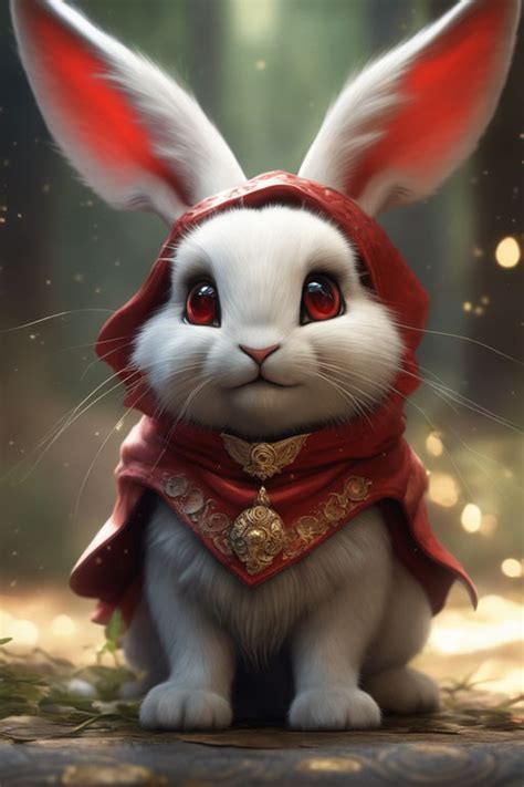 Evil White Rabbit Alice In Wonderland