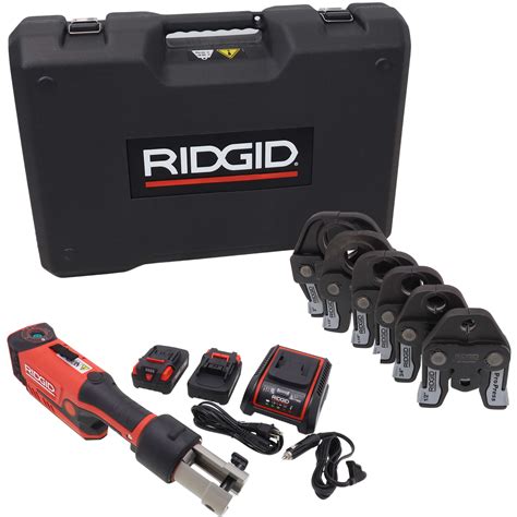 RIDGID RP 115 Mini Press Tool Kit For 1 2 3 4 Copper Stainless Fittings