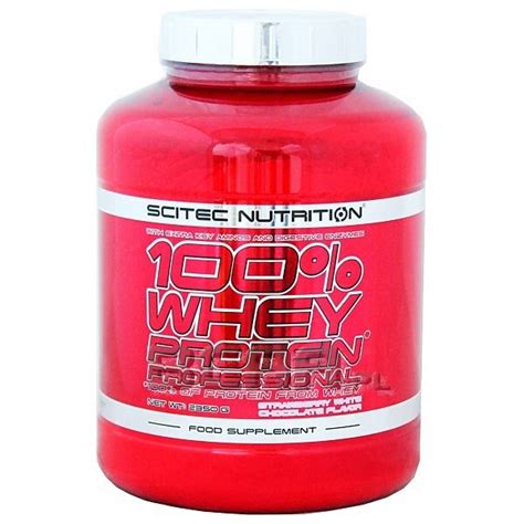 Mega Promocja 1 Dniowa 100 Whey Protein Professional Scitec 2350g • Sklep Bcaapl