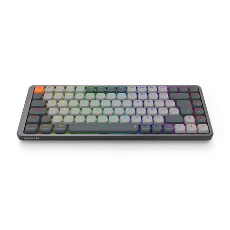 Teclado Low Profile - Teclado mecânico Low profile Sem Fio Redragon Azure RGB - Redragon Store