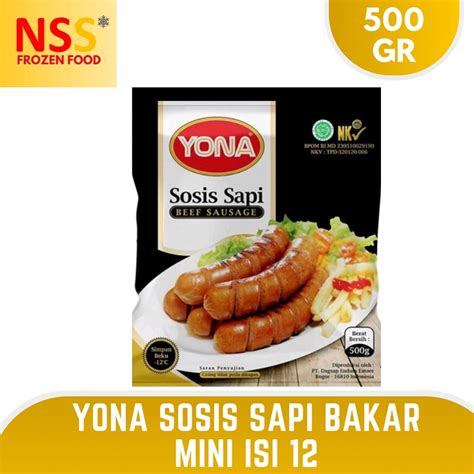 Jual YONA SOSIS SAPI BAKAR MINI 500 GR Shopee Indonesia