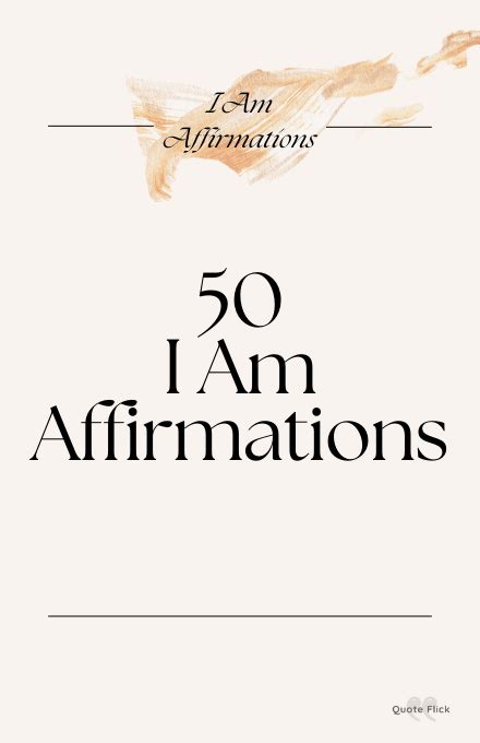 50 I Am Affirmations To Remind You Who You Are