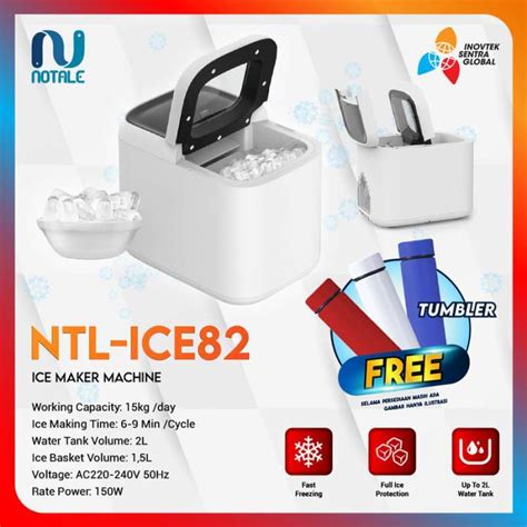 Jual Notale Ice Maker Mesin Pembuat Es Batu Garansi Resmi Di Seller