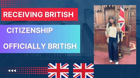 Officially Receiving British Citizenship British Citizenship Ceremony 2023 Youtube