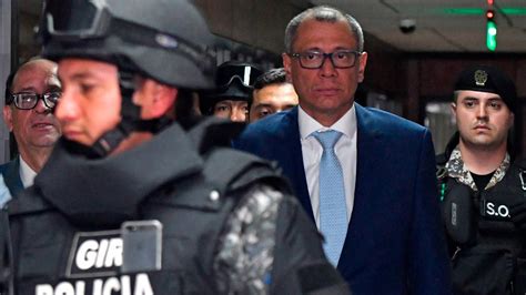 Tras Un Polémico Fallo Recuperó La Libertad Jorge Glas El Ex