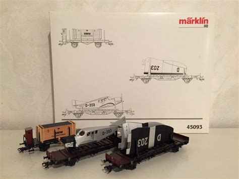 Märklin H0 45093 Wagenset Flugzeug Transport DR Junkers Catawiki