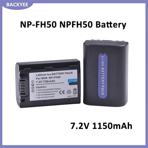 V Mah Battery For Sony Np Fh Np Fh Np Fh Np Fh Np Fh