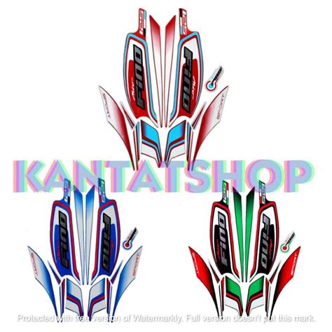 Stiker Striping Lis Les Body Motor Yamaha Fino Sporty Striping