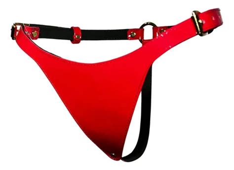 Calcinha Lingerie Couro Brilho Tipo Vinil Látex Sexy Erótica Frete grátis