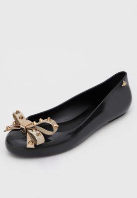 Sapatilha Melissa Vivienne Westwood Anglomania Preto Compre Agora