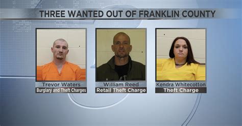 Three wanted in Franklin County, some could be considered armed and/or ...