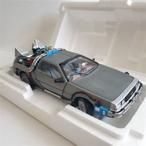 Mattel Hot Wheels 1 18 Delorean Back To The Future BCJ97 Hobbies Toys Toys Games On Carousell