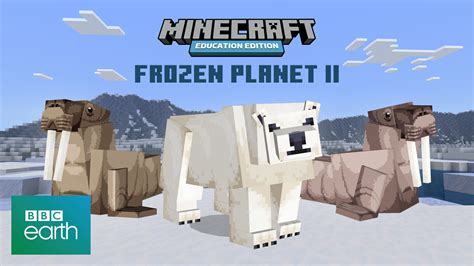 Minecraft X Frozen Planet II BBC Earth