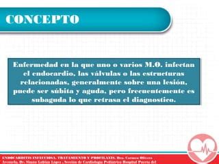 Endocarditis Bacteriana PPT