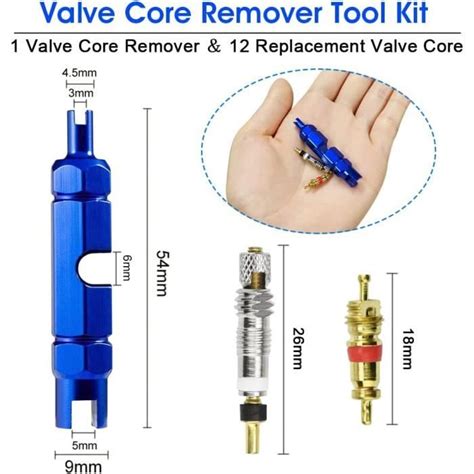 Pi Ces Valve Cores Set Presta Valve Cores Obus Noyau De Valve