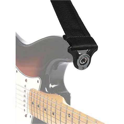 D Addario Auto Lock Guitar Strap Black 2 In Guitar Center