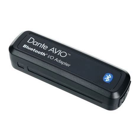 Dante AVIO Bluetooth IO Adapter 2x1 Thomann United Kingdom