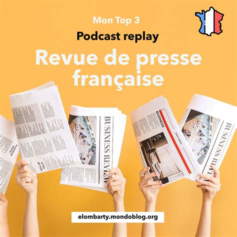 Revue De Presse Fran Aise La Radio Mon Top De Podcasts Replay