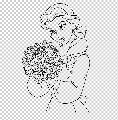 Belle Ariel Disney Princess Libro Para Colorear Dibujo Disney Princess