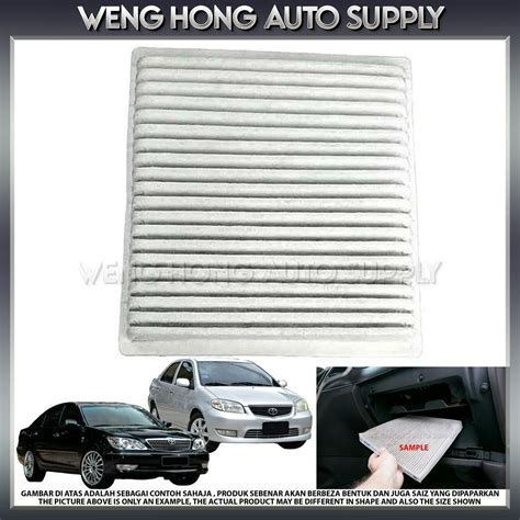 Toyota Camry ACV30 ACV31 Vios NCP42 Air Cond Cabin Filter 2003 2006