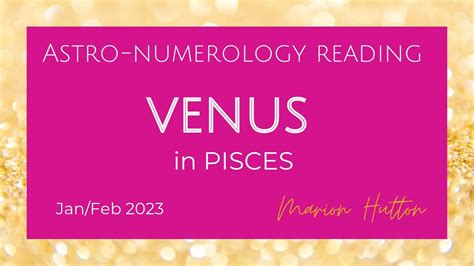 Venus In Pisces Big Big Love What It Means For Your Sign Youtube