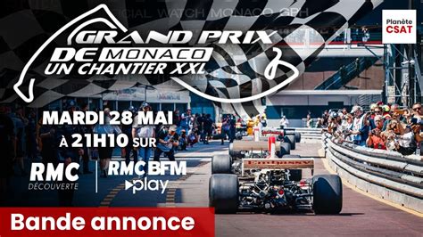 Grand Prix F1 De Monaco Un Chantier XXL Bande Annonce RMC