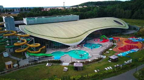 Koszalin Waterpark Park Wodny W Koszalinie Drone Footage K Youtube