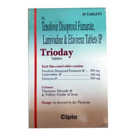 Trioday Tablets Treatment Treatment Of Hiv Infection Mg At