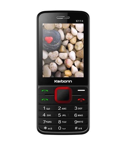 Karbonn K Red Black Feature Phone Online At Low Prices