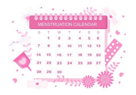 206 Menstruation Calendar Schedule Illustrations Free In Svg Png Or Eps Iconscout