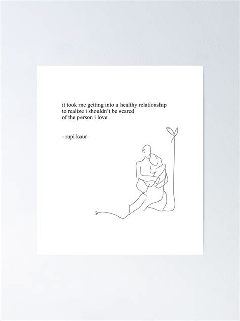 Poem By Rupi Kaur Poster By Freyyyaaa Redbubble