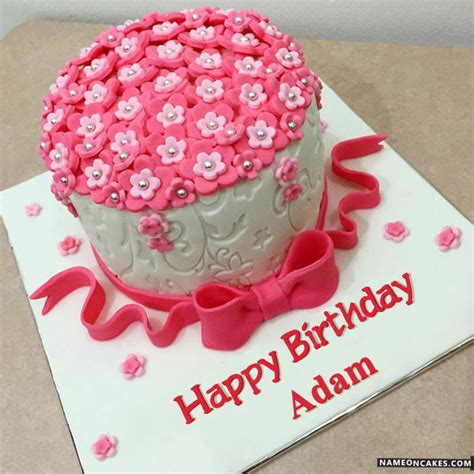 Happy Birthday adam Cake Images