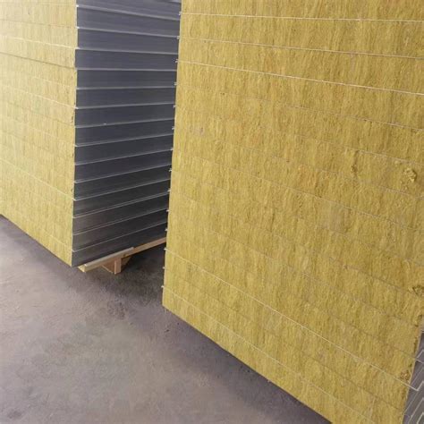 Cefm Approved Mineral Woolrock Wool Structural Insulated Sandwich