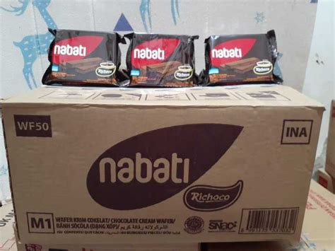 Nabati Wafer Gr Coklat Karton Isi Pcs Lazada Indonesia