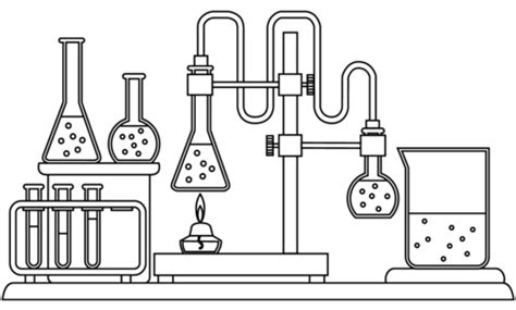 Desenho de Laboratório para colorir Desenhos para colorir e imprimir