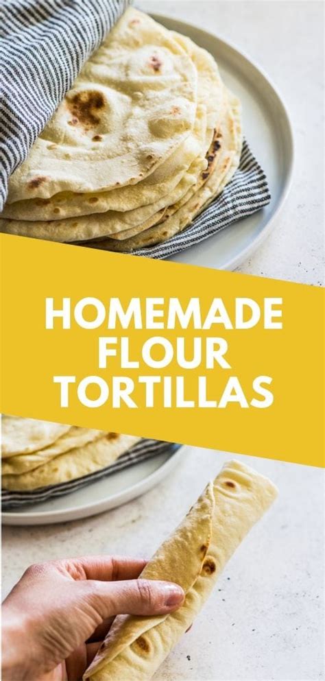 Easy Flour Tortillas {made With Only 5 Ingredients } Isabel Eats