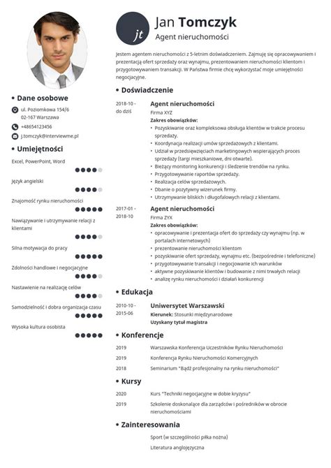 CV Darmowe Szablony Cv Do Pobrania Template Initials