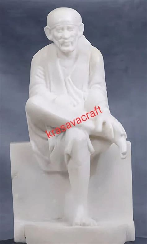 sai baba marble statue  rs piece marble sai baba murti