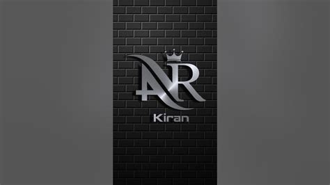 Kiran Name Logo Design Shorts Shortsvideo Youtube