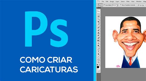 Como criar uma caricatura Photoshop Intermediário 05 YouTube