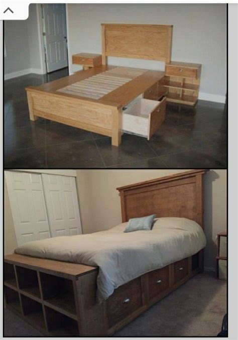 Diy Storage Bed Small Bedroom Storage Extra Storage Storage Ideas